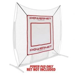 PowerNet 8'x8' Portable Barrier Backstop For Baseball
