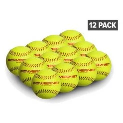 PowerNet 12-Pack Regulation Size Practice Softballs
