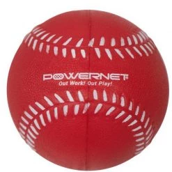 PowerNet Baseball Size Dent-Proof Foam-Tech Utility Training Balls 10 PowerNet Baseball Size Dent-Proof Foam-Tech Utility Training Balls