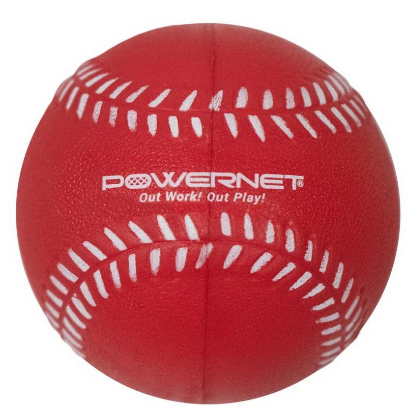 PowerNet Baseball Size Dent-Proof Foam-Tech Utility Training Balls 4 PowerNet Baseball Size Dent-Proof Foam-Tech Utility Training Balls