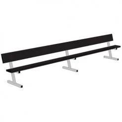 Jaypro 15' Player Bench W/Seat Back (Portable)