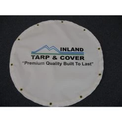 Inland Tarp & Liner 20' Diameter 15 Mil Polyethylene Pitchers Mound Cover