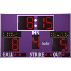 Varsity Scoreboards 3312 Scoreboard For Baseball And Softball