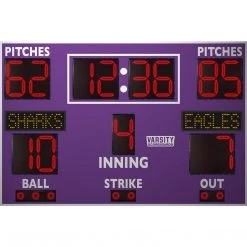Varsity Scoreboards 3355 Scoreboard For Baseball And Softball
