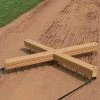 Athletic Connection Hand Nail Drag Mat For Baseball Fields