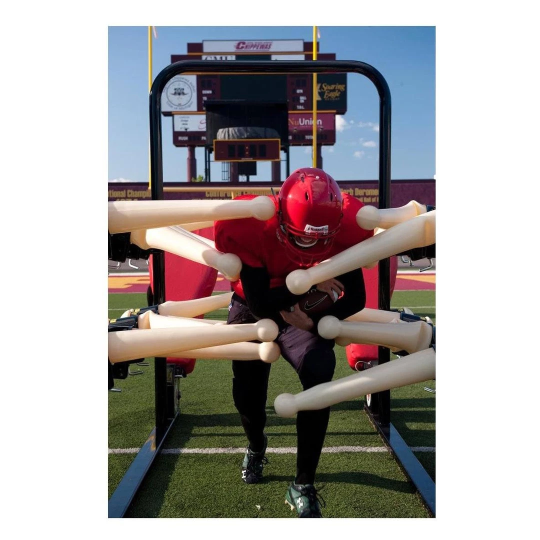 Rogers Athletic Rogers 20-Arm Powerblast With Hanging Dummy And Powerline Sled 6 Rogers Athletic Rogers 20-Arm Powerblast With Hanging Dummy And Powerline Sled