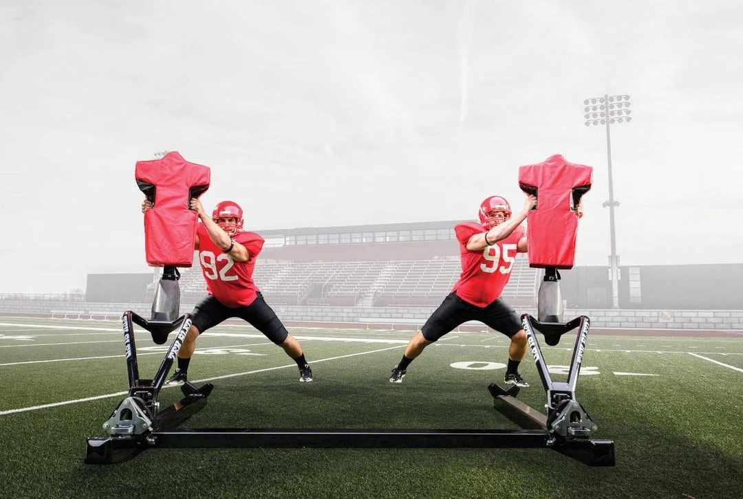 Rogers Athletic Rogers 2-Man Tek Football Blocking Sled 4 Rogers Athletic Rogers 2-Man Tek Football Blocking Sled