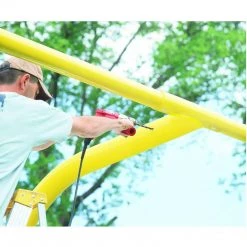 Bison Inc. Bison 5-9/16″ Gooseneck Football Goalposts