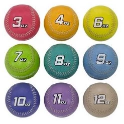 PowerNet 9-Pack Progressive Weighted Training Baseballs