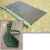 Athletic Connection Steel Drag Mat W/ 6' Cutting Bar Drag Mats 2 Athletic Connection Steel Drag Mat W/ 6' Cutting Bar Drag Mats