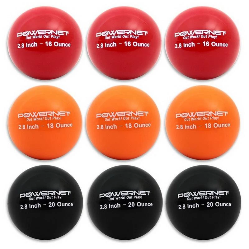 PowerNet 9-Pack 2.8" Weighted Progressive Training Balls 6 PowerNet 9-Pack 2.8" Weighted Progressive Training Balls