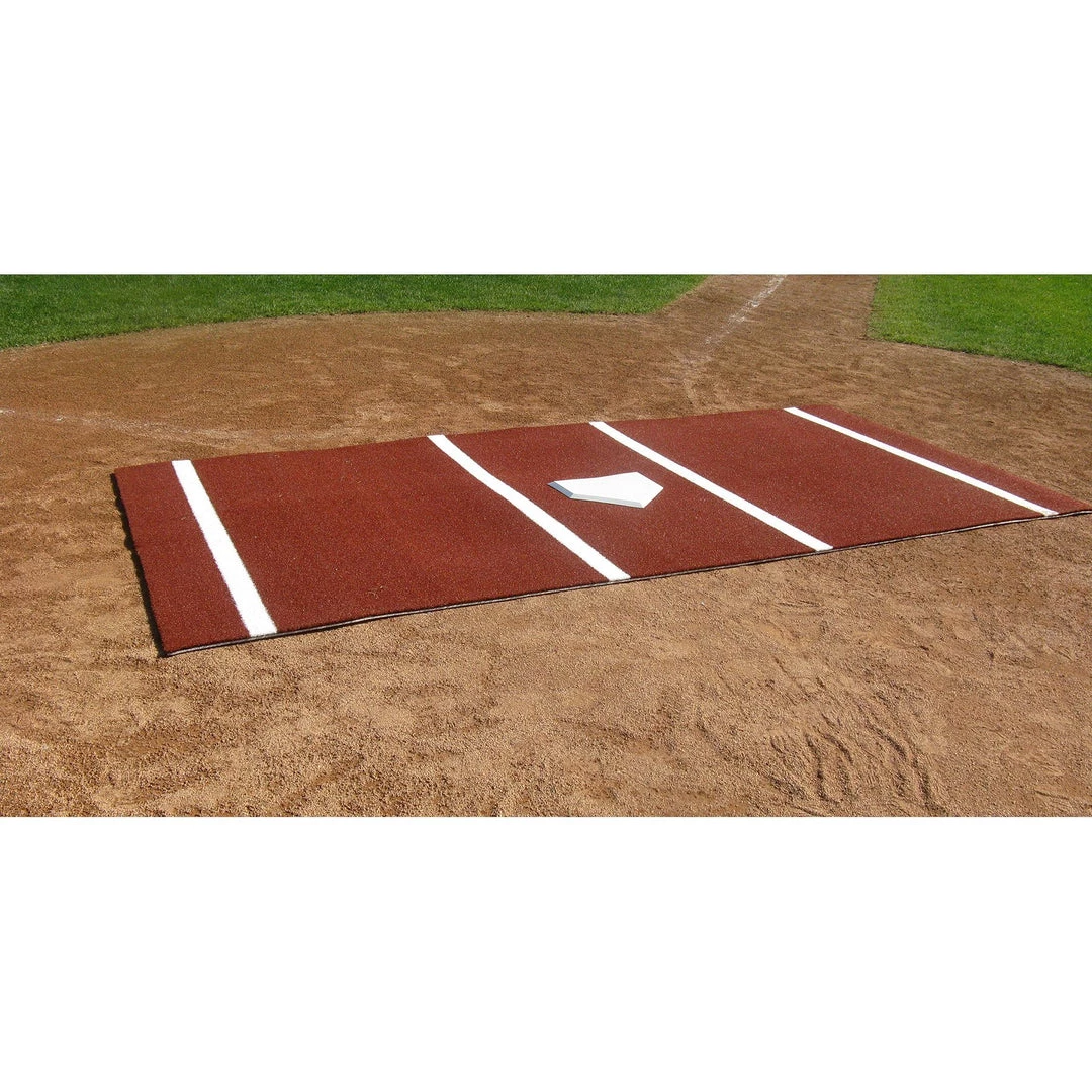ProMounds 12' X 6' Lined Portable Batting Mat Pro Batting Mats 8 ProMounds 12' X 6' Lined Portable Batting Mat Pro Batting Mats