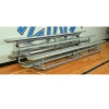 Bison Inc. Bison All Aluminum Easy Store Indoor Bleachers