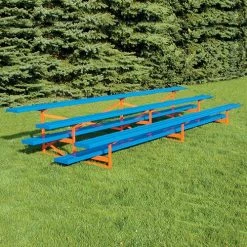 JayPro 3 Row 21' All Aluminum Standard Bleacher