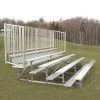 Bleachers JayPro 5 Row 15' - 27' Enclosed Bleacher W/ Guard Rail 2 Bleachers JayPro 5 Row 15' - 27' Enclosed Bleacher W/ Guard Rail