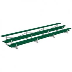 Bleachers JayPro 3 Row 21' All Aluminum Preferred Bleacher
