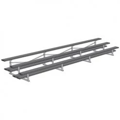 Bleachers JayPro 3 Row 21' All Aluminum Preferred Bleacher