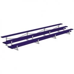 Bleachers JayPro 3 Row 21' All Aluminum Preferred Bleacher