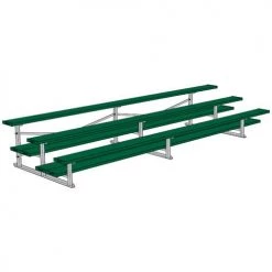 JayPro 3 Row 15' All Aluminum Preferred Bleacher