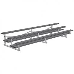 JayPro 3 Row 15' All Aluminum Preferred Bleacher