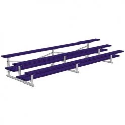 JayPro 3 Row 15' All Aluminum Preferred Bleacher