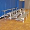 JayPro 4 Row 21' Tip & Roll Preferred Portable Aluminum Bleacher Indoor Bleachers 2 JayPro 4 Row 21' Tip & Roll Preferred Portable Aluminum Bleacher Indoor Bleachers