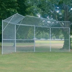 JayPro Permanent Baseball/Softball Backstop 4 Panel 7 JayPro Permanent Baseball/Softball Backstop 4 Panel