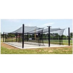 BCI Complete Batting Cages Mastodon™ Commercial Batting Cage System #42 Bear Trap Net