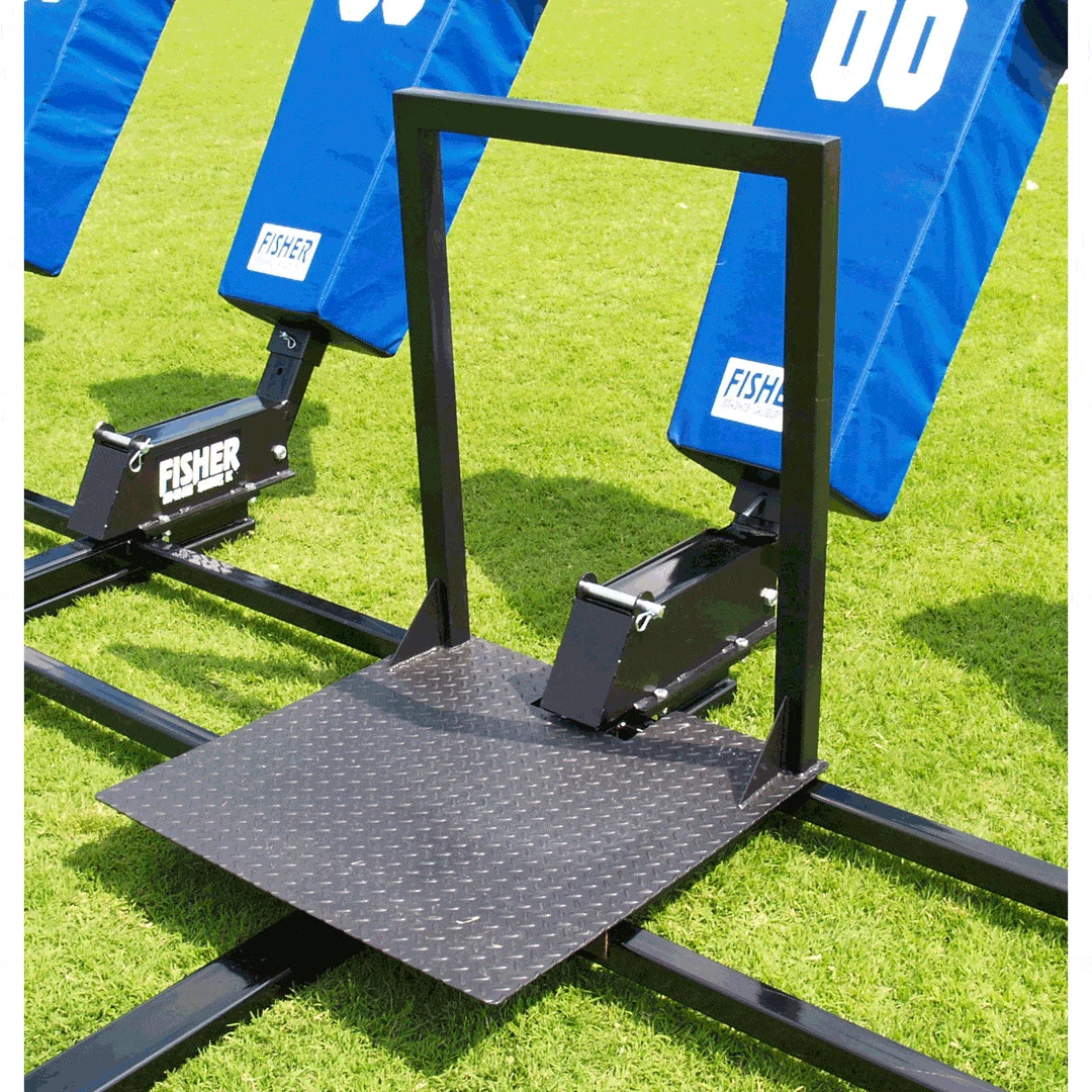 Fisher 6 Man Big Boomer Football Blocking Sled 4 Fisher 6 Man Big Boomer Football Blocking Sled