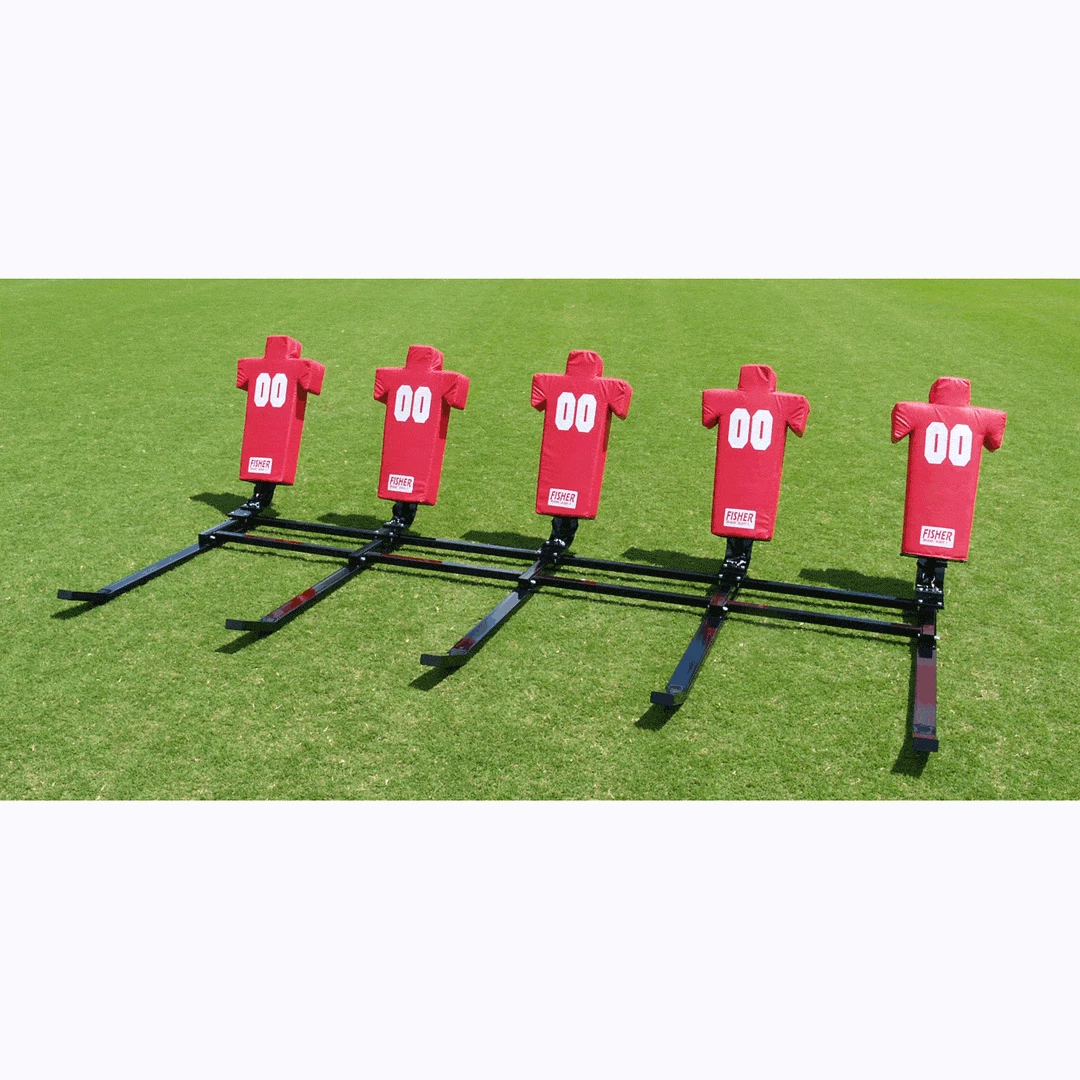 Fisher 6 Man Football Brute Blocking Sled 4 Fisher 6 Man Football Brute Blocking Sled