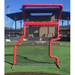 Better Baseball Bullet Screens L-Screen Combo With Overhead Protector