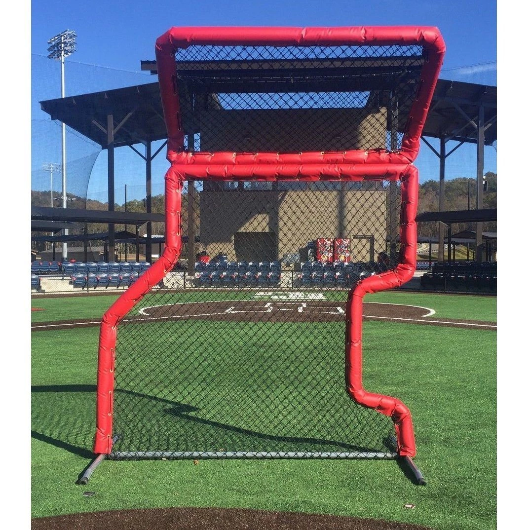 Better Baseball Bullet Screens L-Screen Combo With Overhead Protector 4 Better Baseball Bullet Screens L-Screen Combo With Overhead Protector