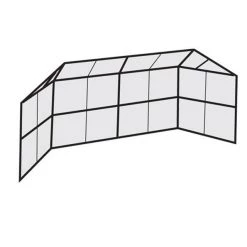 Athletic Connection Chain Link Backstop - 20' W/ Hood - No Wings
