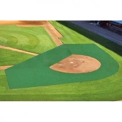 CoverSports FieldSaver® Vinyl Coated Field Mesh Cover For Batting Practice Field Covers