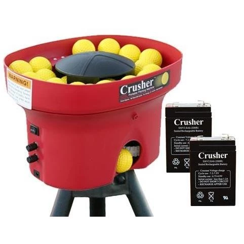 Heater Sports Crusher Curve & 8 Hr. Batteries CR169 Pitching Machines 3 Heater Sports Crusher Curve & 8 Hr. Batteries CR169 Pitching Machines