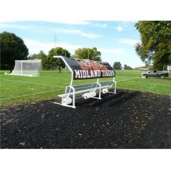 Bison Inc. Bison Graphic Portable No-Tip Covered Bench