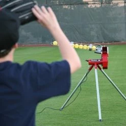 Heater Sports Heater Real Baseball Pitching Machine With Auto Ballfeeder