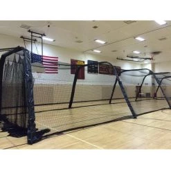 Complete Batting Cages BATCO Indoor And Outdoor Foldable Batting Cage With Net #42 Braided Nylon 21 Complete Batting Cages BATCO Indoor And Outdoor Foldable Batting Cage With Net #42 Braided Nylon