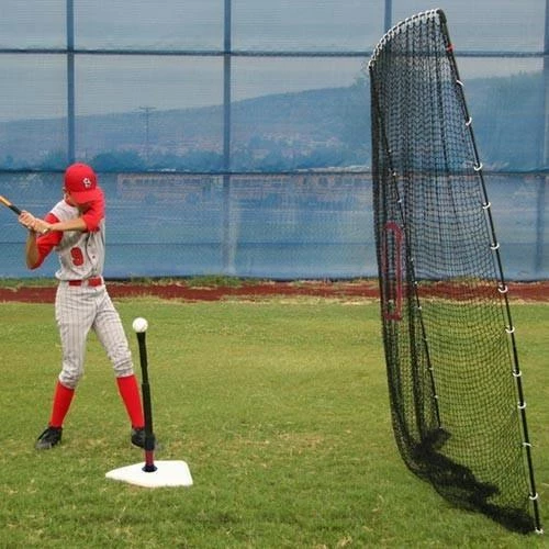 Heater Sports Spring Away Batting Tee & Big Play Net 3 Heater Sports Spring Away Batting Tee & Big Play Net