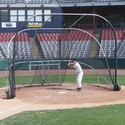 JayPro #42 Little Slam Portable Batting Cage Net Only Nylon 17’6″W X 12’D X 12’H