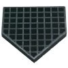 Bases & Plates JayPro Bury-All Home Plate – Rubber