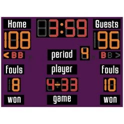 Jaypro Multi Sport Wireless Scoreboard With Digital Indicators Scoreboards