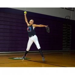 ProMounds Jennie Finch Softball Pitching Mini-Mat W/ Powerline Softball Pitching Mats