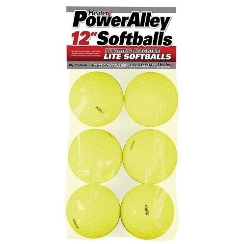 Heater Sports PowerAlley 12in Lite Softballs 3 Heater Sports PowerAlley 12in Lite Softballs