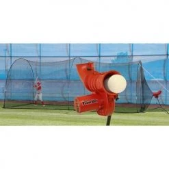 Heater Sports Power Alley 11 In Softball Machine & PowerAlley 22 Ft. Cage