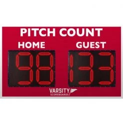 Varsity Scoreboards PCD3 Baseball Pitch Count