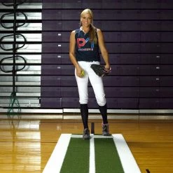 ProMounds Jennie Finch Softball Pitching Lane Pro Softball Pitching Mats