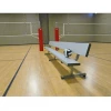Bison Inc. Indoor Bleachers Bison Player Bench With Backrest