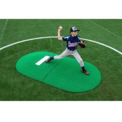 PortoLite 6" Two-Piece Little League Full Length Pitching Mound Game Pitching Mounds