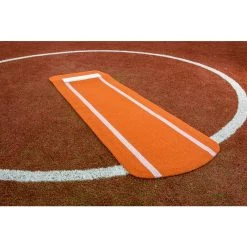 PortoLite Softball Pitching Mats Paisley's Pro Spiked Softball Game Mat